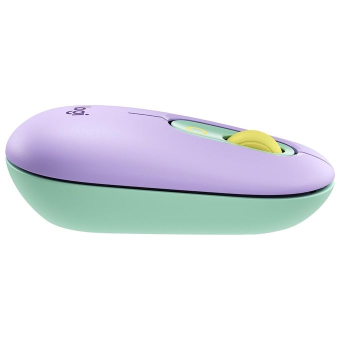 Logitech POP Mouse Ambidestro Wireless A Rf + Bluetooth Ottico 4000 Dpi Daydream-Mint