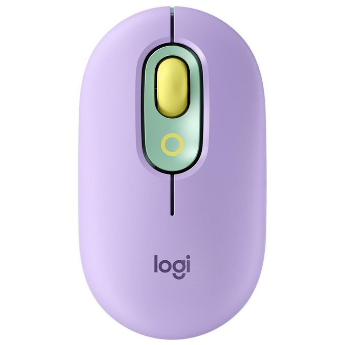 Logitech POP Mouse Ambidestro Wireless A Rf + Bluetooth Ottico 4000 Dpi Daydream-Mint