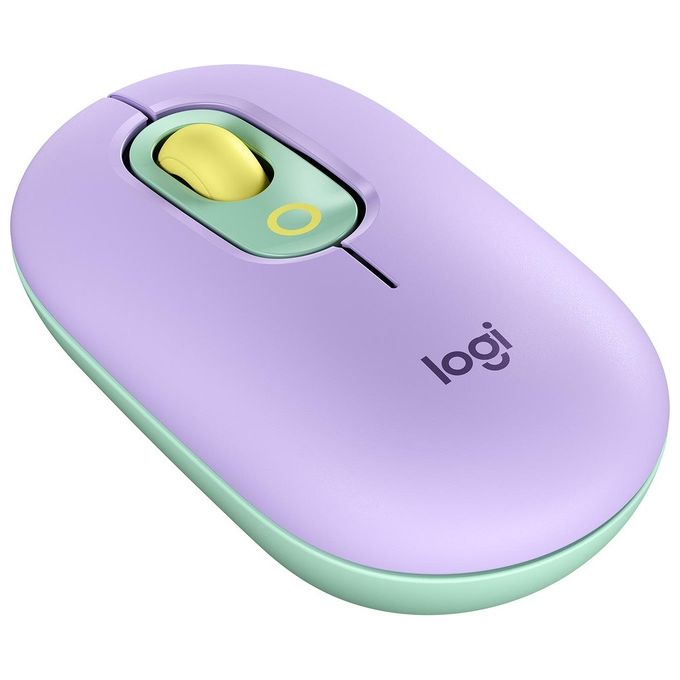 Logitech POP Mouse Ambidestro Wireless A Rf + Bluetooth Ottico 4000 Dpi Daydream-Mint