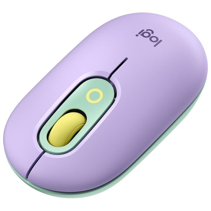 Logitech POP Mouse Ambidestro Wireless A Rf + Bluetooth Ottico 4000 Dpi Daydream-Mint