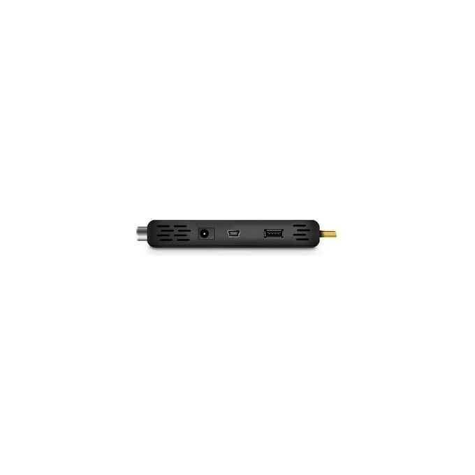 Atlantis SMARTIX DH12 Decoder Tv Digitale Terrestre DVBT e DVBT2 HD STICK MPEG-2 MPEG-4-H.264 HEVC-H.265 Porta USB IR Estender Telecomando