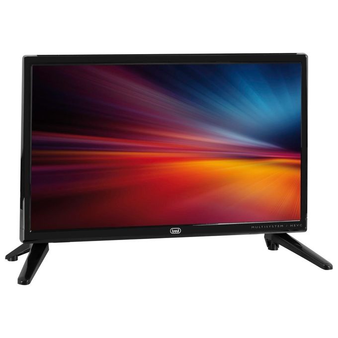 Trevi LTV 1904 SA2 Tv Led 19'' con Decoder Digitale Terrestre DVBT-T2 10 bit e Satellitare DVBS-S2 Usb Hdmi