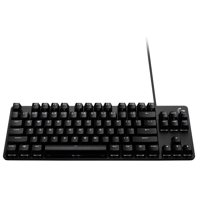 Logitech G413 TKL SE Tastiera Meccanica Gaming Tastiera Compatta Retroilluminata con Switch Meccanici Tattili Anti-Ghosting Alluminio Nero