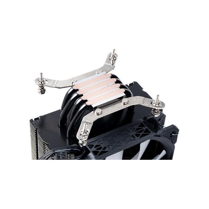 ITek ICY-4HLA Processore Refrigeratore 12cm Nero-Bianco