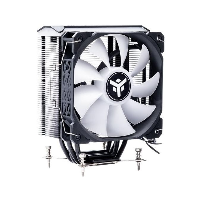 ITek ICY-4HLA Processore Refrigeratore 12cm Nero-Bianco