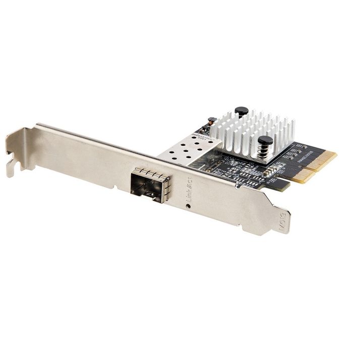 StarTech.com Scheda di Rete PCIe SFP 10G Adattatore Ethernet con Porta SFP NIC PCIe Fibra Ottica 10Gigabit