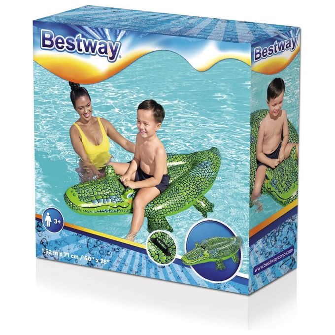Bestway Gonfiabile Coccodrillo 152x71cm