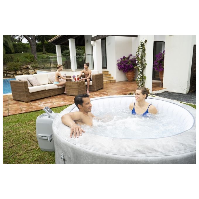 Bestway 60065 Vasca Idromassaggio Zurich Tonda 180x66cm