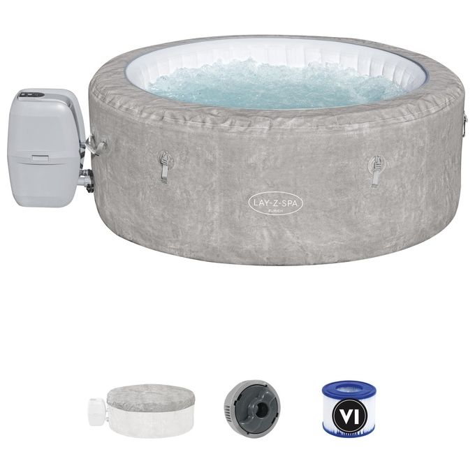 Bestway 60065 Vasca Idromassaggio Zurich Tonda 180x66cm