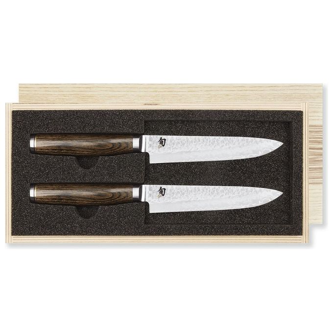 KAI Shun Premier Tim Malzer Set Coltelli per Bistecca 2 Pezzi