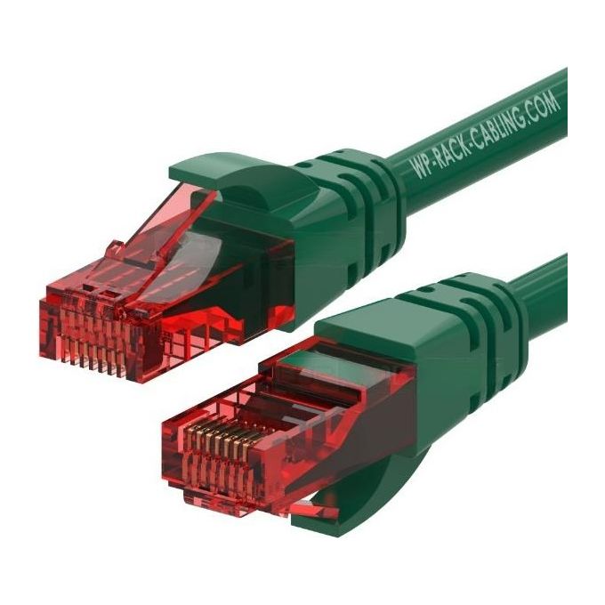 Wp Europe Patch U-Utp Cat.6 Pvc Verde 0.2mt