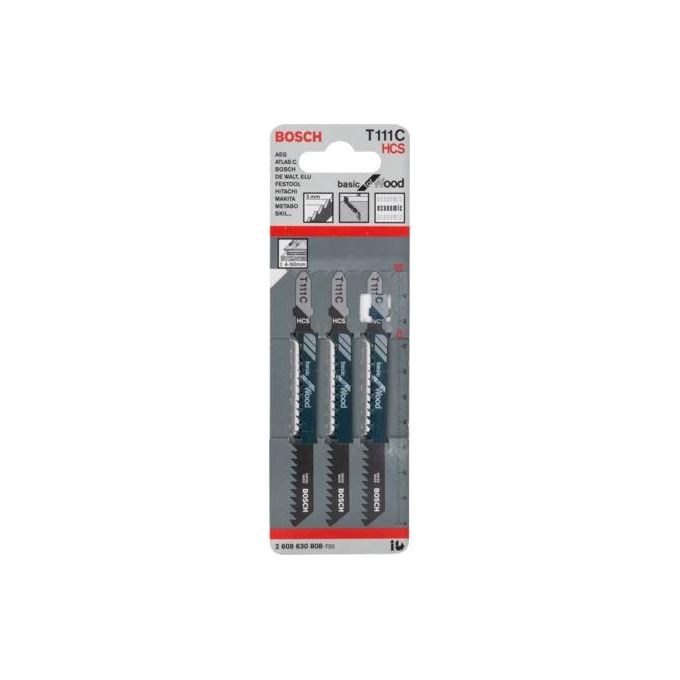 Bosch Lame Seghetto per Accessori Elettroutensili di Alta Qualita' per Fai da Te e Giardinaggio con Codice Prodotto 2608630808