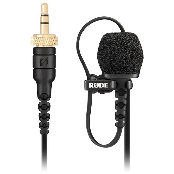 RODE Microfono Lavalier II Omnidirezionale per Audio Professionale e Video Produzione con Supporto a Clip e Custodia inclusa