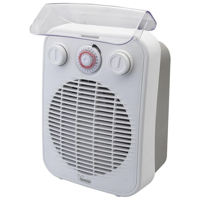 Bimar HF196 Termoventilatore Fan Heater 2000W Bianco e Grigio