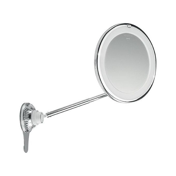 Macom Sensation 229 Perfect Mirror Specchio Cosmetico con Asta Telescopica e Doppio Snodo