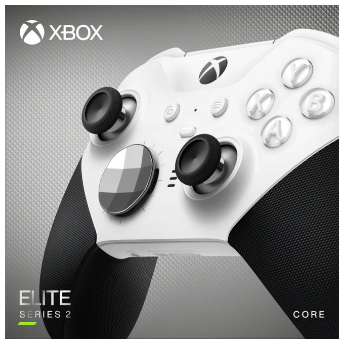 Microsoft Xbox Elite Wireless Series 2 Core Nero-Bianco Bluetooth-usb Gamepad Analogico-Digitale Pc Xbox One