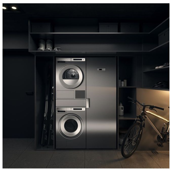 ASKO DC 7784 V.S Armadio Asciugabiancheria a Ventilazione Capacita' di carico 4 Kg 184 cm Acciaio Inox - Yeppon