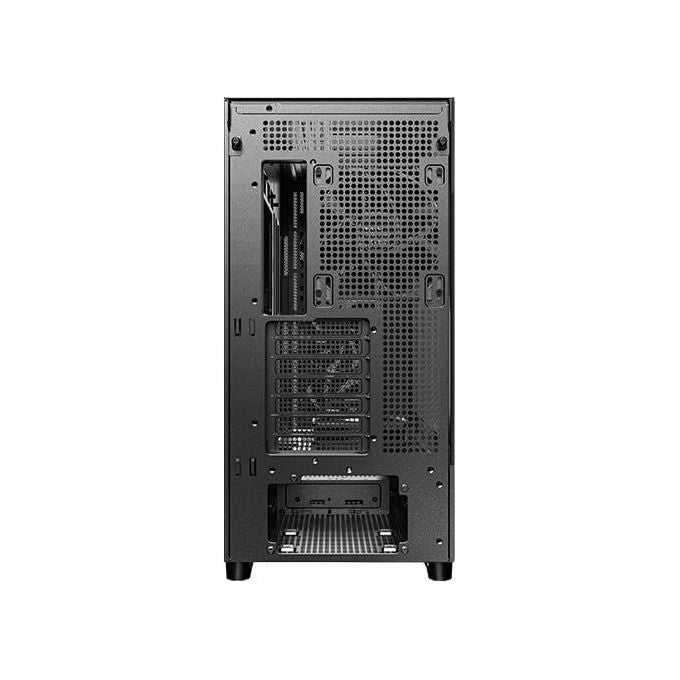 Antec Flux Wood 5 Ventole Pwm Incluse Pannello Frontale ad Alto Flusso d'aria con Legno di Noce Type-C Radiatore da 420mm e Supporto per Scheda Madre con Connessione Posteriore