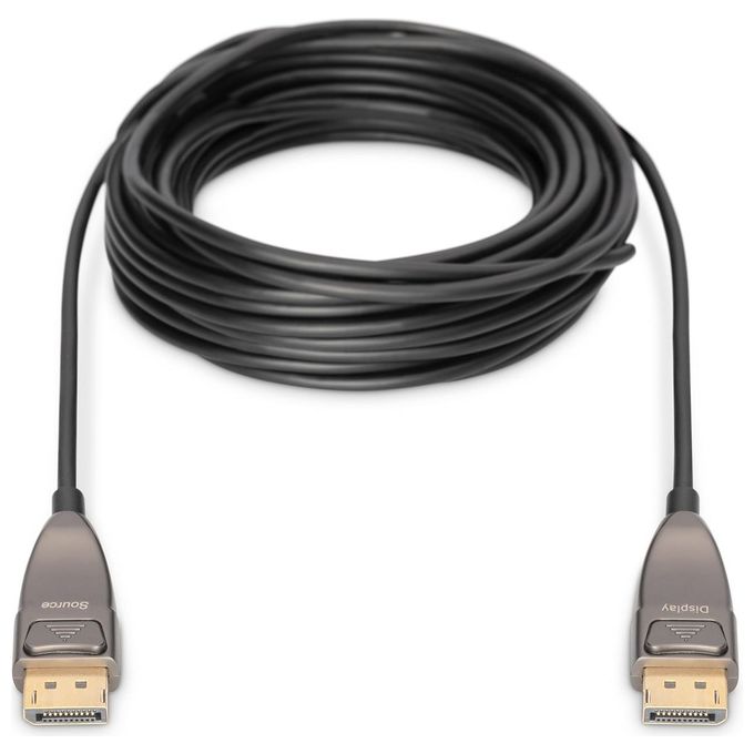 Digitus Cavo in Fibra Ottica Ibrido Displayport Aoc Uhd 8K 20mt