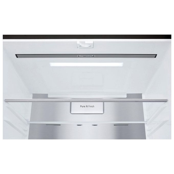 LG GMQ844MC5E Frigorifero Side by Side Quattro Porte Door in Door InstaView Capacita' 570 Litri Classe energetica E Total No Frost Wi-Fi SmartThinQ 178,7 cm Nero Matte Black Steel