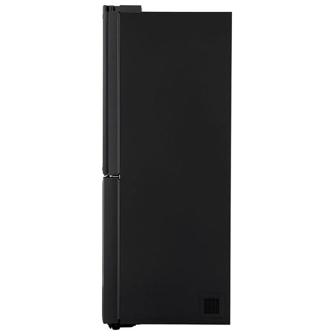 LG GMQ844MC5E Frigorifero Side by Side Quattro Porte Door in Door InstaView Capacita' 570 Litri Classe energetica E Total No Frost Wi-Fi SmartThinQ 178,7 cm Nero Matte Black Steel