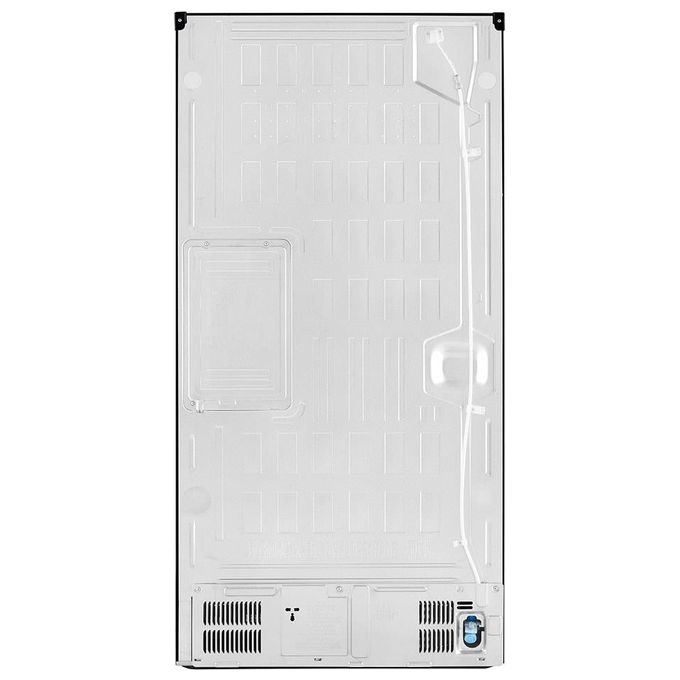 LG GMQ844MC5E Frigorifero Side by Side Quattro Porte Door in Door InstaView Capacita' 570 Litri Classe energetica E Total No Frost Wi-Fi SmartThinQ 178,7 cm Nero Matte Black Steel