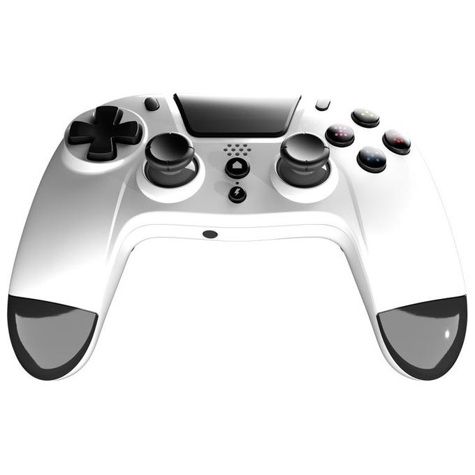 Gioteck VX4 Wireless Gamepad per Playstation 4 e PC Bianco