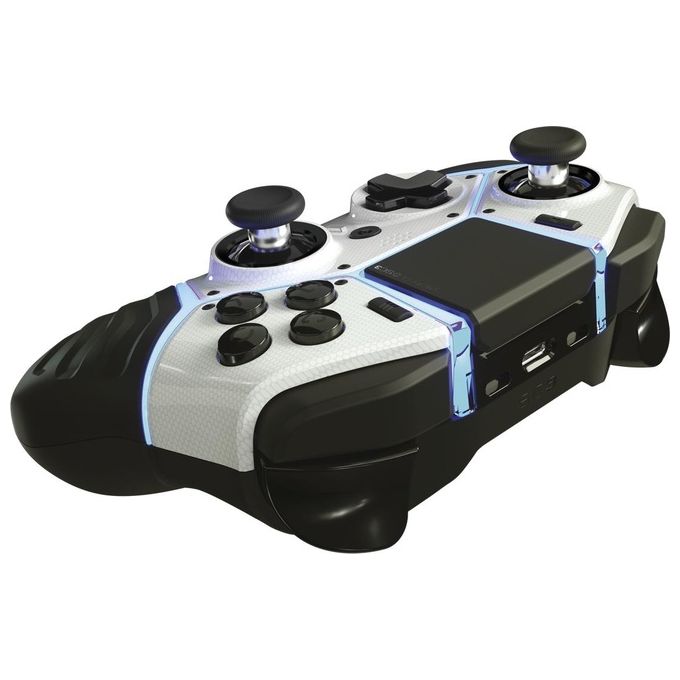 Gioteck Sc3 Wireless Controller White per Pc