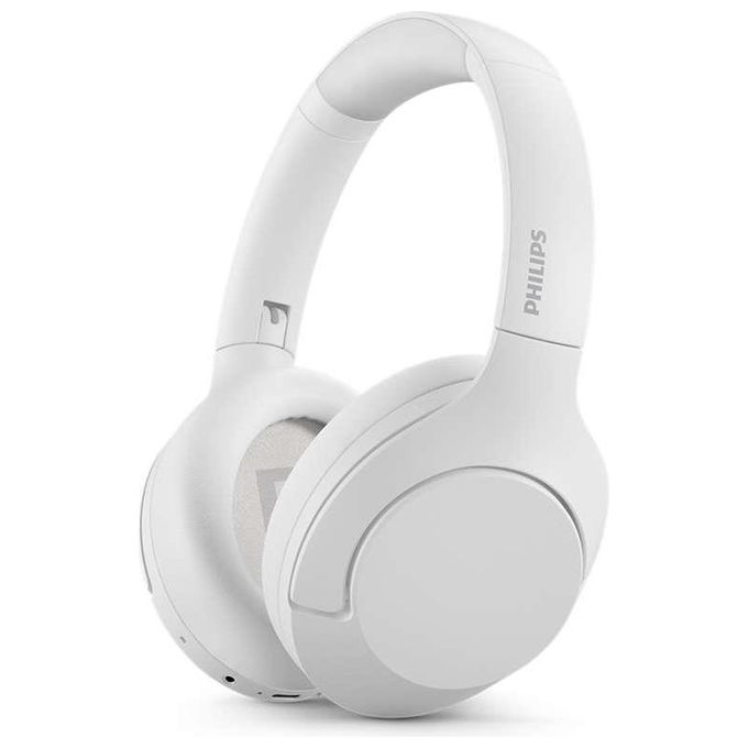 Philips TAH8506WT-00 Cuffia Wireless a Padiglione Musica e Chiamate Usb Tipo-c Bluetooth Bianco