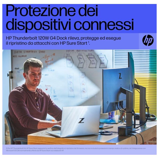 HP 4J0A2AA Thunderbolt Dock G4 Docking Station