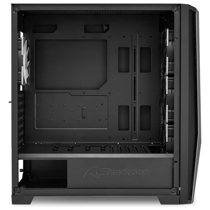 Sharkoon TG7M RGB Pc Case ATX Vetro Temperato 7 Slot Espansione 3x120mm Fan Front 1x120mm Fan Rear