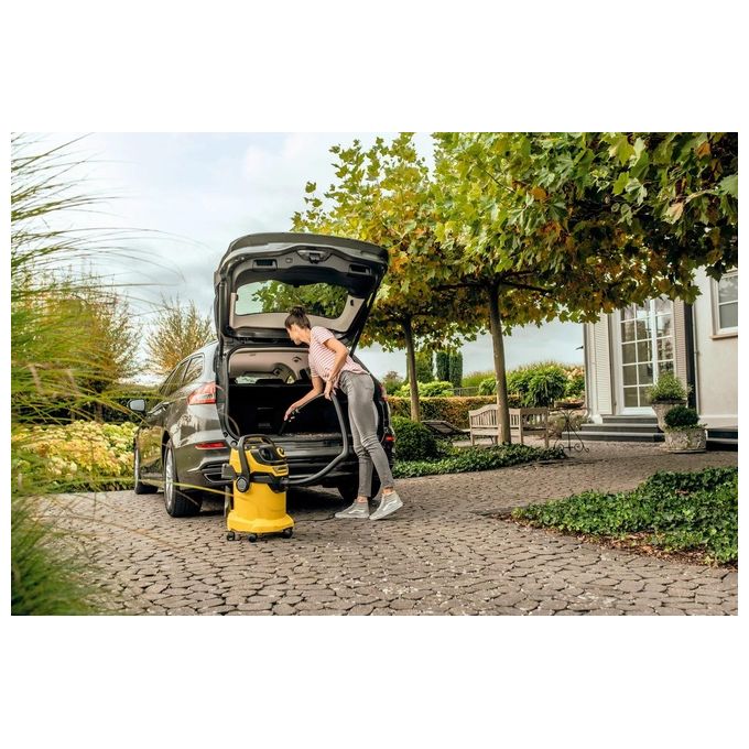 Karcher WD 5 V-25-5-22 Aspiratore Solidi-Liquidi Funzione Soffiante 1100W 25 Litri