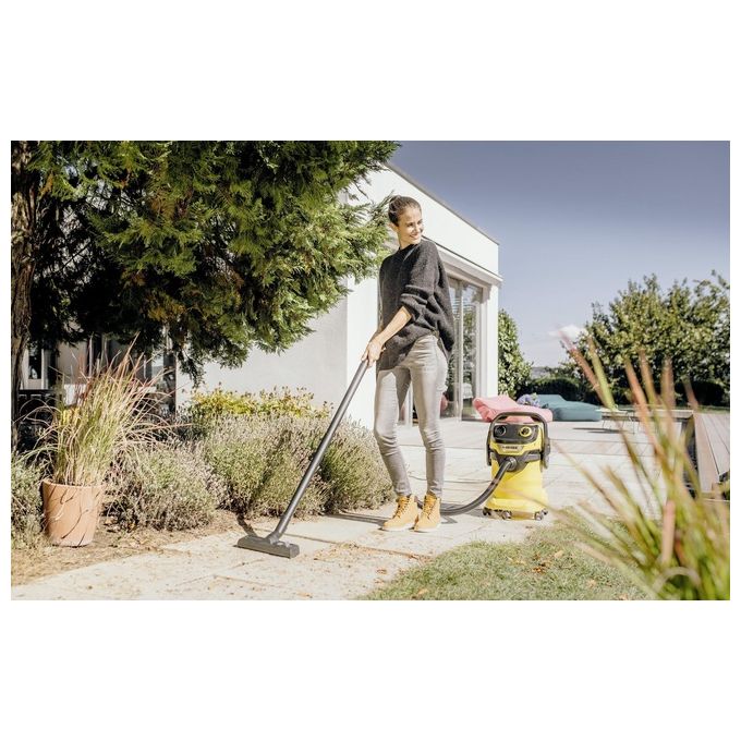 Karcher WD 5 V-25-5-22 Aspiratore Solidi-Liquidi Funzione Soffiante 1100W 25 Litri