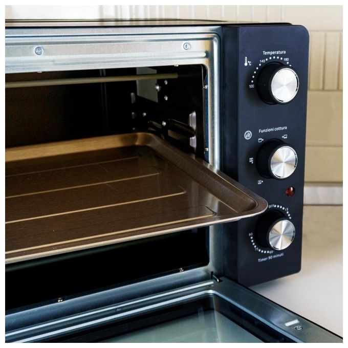 Pyramidea FOK3612 Forno Elettrico 36l Litri 1500W Nero