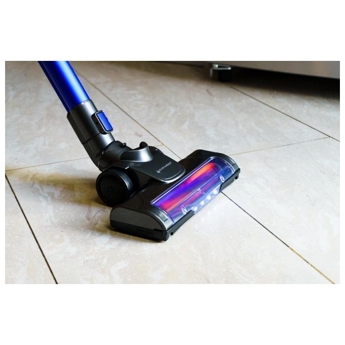 Pyramidea AS12PRO Scopa Elettrica Cordless Ciclonico  Senza Filo Blu-Grigio Senza Sacchetto