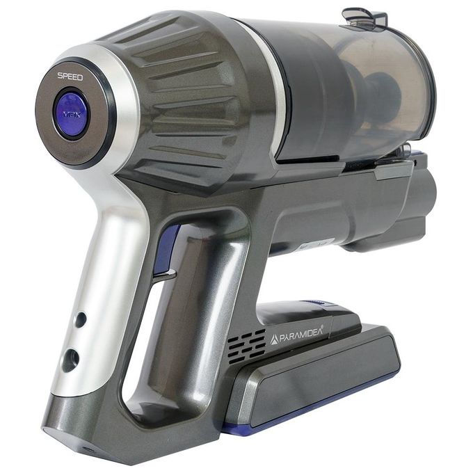 Pyramidea AS12PRO Scopa Elettrica Cordless Ciclonico  Senza Filo Blu-Grigio Senza Sacchetto