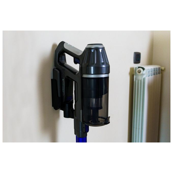 Pyramidea AS12PRO Scopa Elettrica Cordless Ciclonico  Senza Filo Blu-Grigio Senza Sacchetto