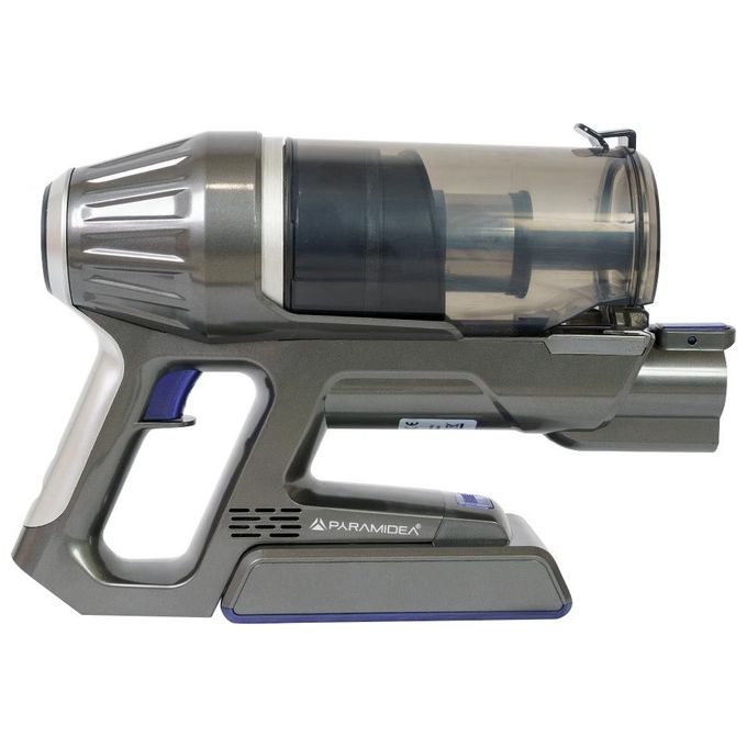 Pyramidea AS12PRO Scopa Elettrica Cordless Ciclonico  Senza Filo Blu-Grigio Senza Sacchetto