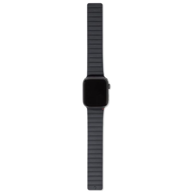 Decoded Silicone Traction Lite Strap per Apple Watch 41-40-38mm Charcoal