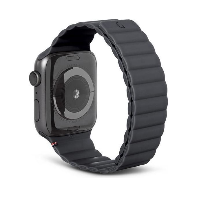 Decoded Silicone Traction Lite Strap per Apple Watch 41-40-38mm Charcoal
