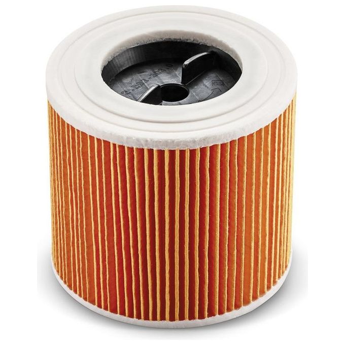 Karcher 2.863-303.0 Filtro a Cartuccia Compatibile con Aspiratori Solidi Giallo