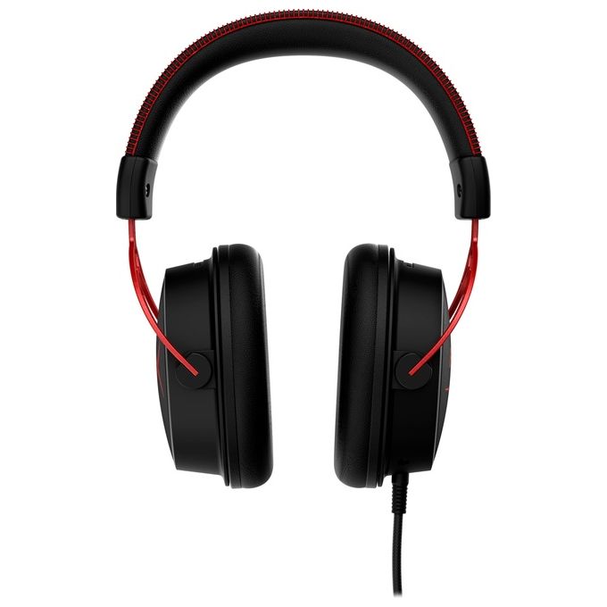 HP HyperX Cloud Alpha Auricolare Cablato a Padiglione da Gaming Nero-Rosso