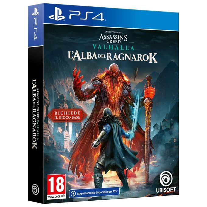 Ubisoft Assassin'S Creed Valhalla L'Alba del Ragnarok Code in Box per PlayStation 4
