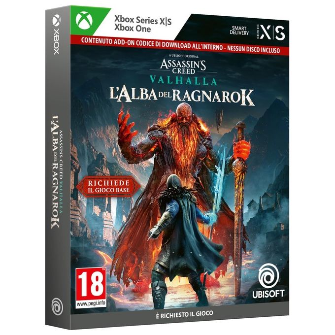 Ubisoft, Assassin's Creed Valhalla L’Alba Del Ragnarok, Code In Box, Xbox Series X-One