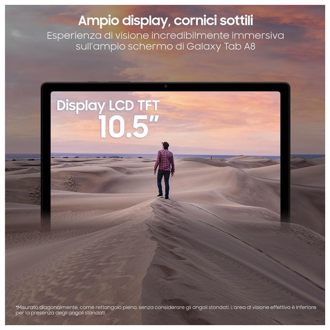 Samsung Galaxy Tab A8 X200 10.5'' 4Gb 64Gb Wi-Fi Dark Gray Italia