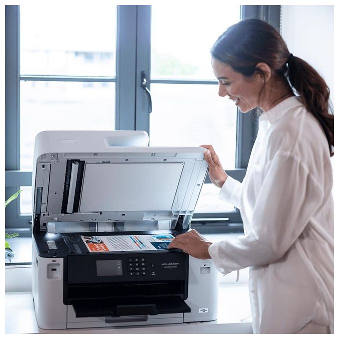 Brother Stampante Inkjet Multifunzione MFC-J5340DW Risoluzione 1200x4800 DPI A3 Wi-Fi Bianca