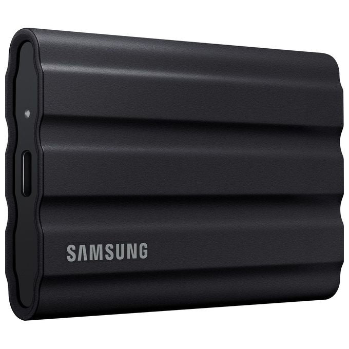 Samsung T7 Shield MU-PE1T0S SSD Crittografato 1Tb Esterno Portatile USB 3.2 Gen 2 256 Bit AES Nero
