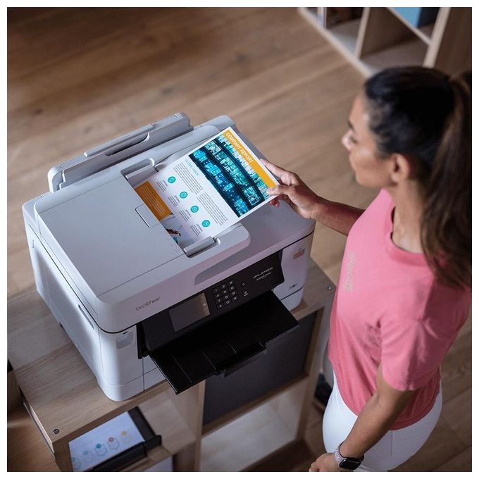 Brother MFC-J5740DW, Stampante Multifunzione Inkjet A3, WiFi, Fronte Retro, Colori