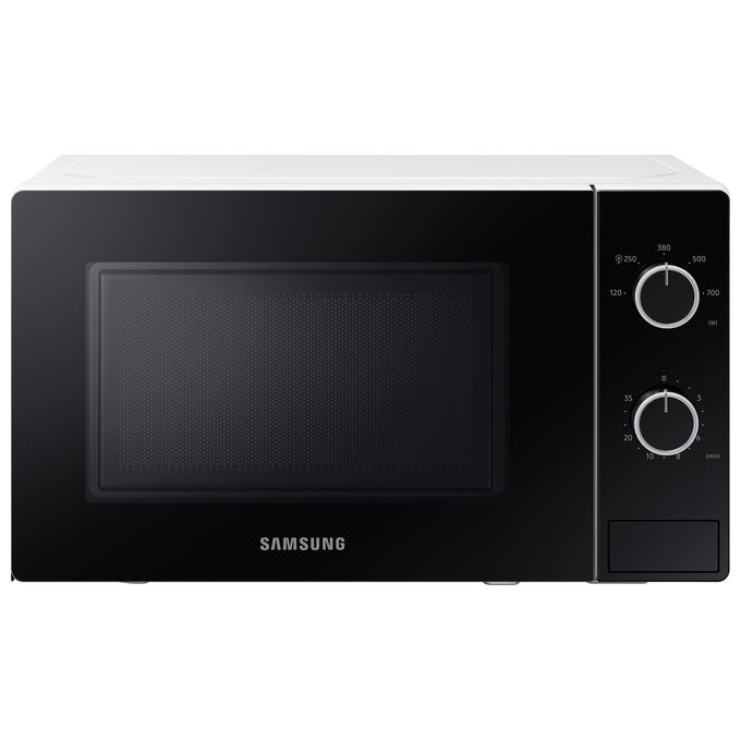 Samsung MS20A3010AH Forno a Microonde 20 L 1050 W Controllo Dual Dial con Manopole Intuitive Funzioni di Scongelamento e Riscaldamento Rapido Colore Nero