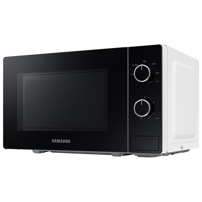 Samsung MS20A3010AH Forno a Microonde 20 L 1050 W Controllo Dual Dial con Manopole Intuitive Funzioni di Scongelamento e Riscaldamento Rapido Colore Nero